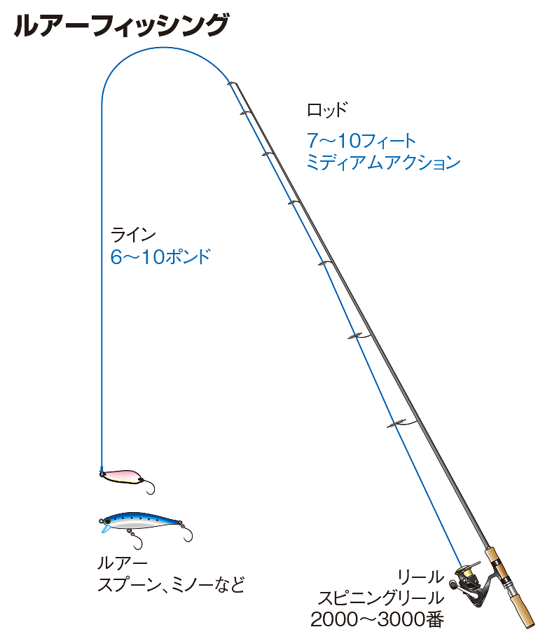 レイクトラウトの仕掛け ルアーフィッシング フライフィッシング 釣魚図鑑 特徴 仕掛け さばき方 Honda釣り倶楽部 Honda