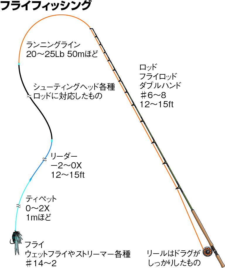 サクラマスの仕掛け フライ ルアー 釣魚図鑑 特徴 仕掛け さばき方 Honda釣り倶楽部 Honda