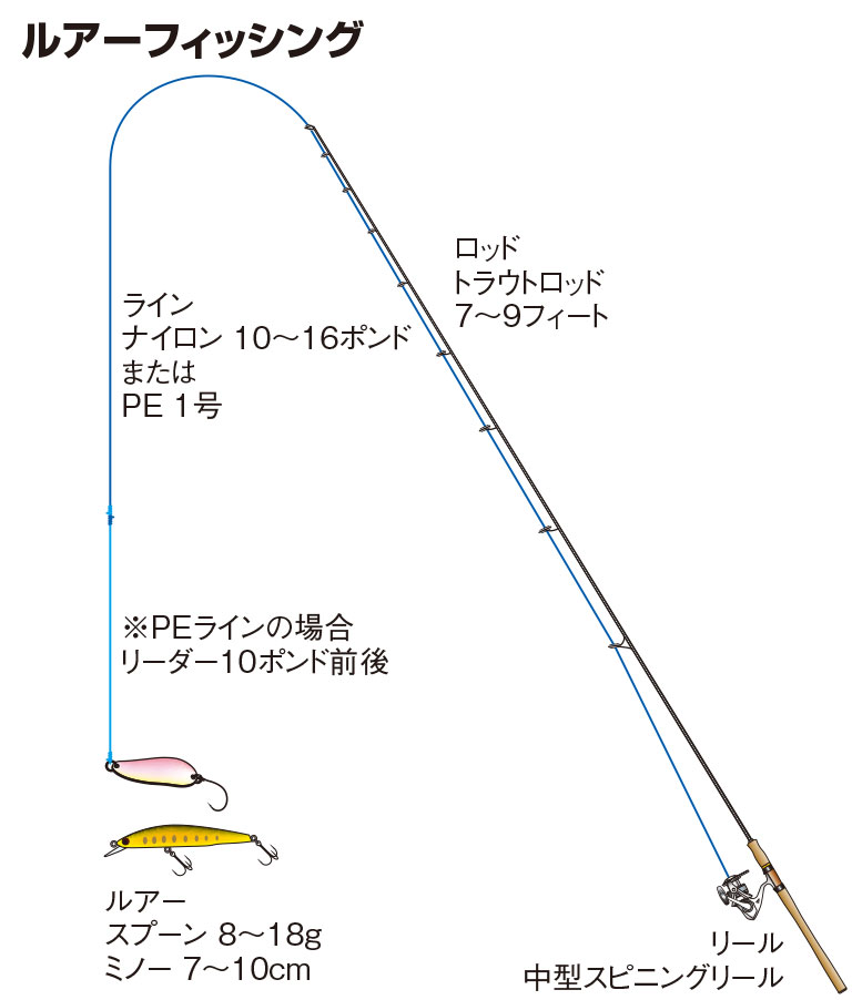 シロザケの仕掛け ジギング ルアー フライ ミャク釣り 釣魚図鑑 特徴 仕掛け さばき方 Honda釣り倶楽部 Honda