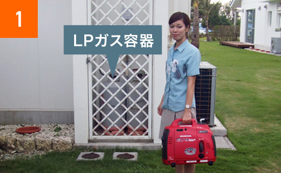 Eu9igp 防災向け低圧lpガス発電機 Honda