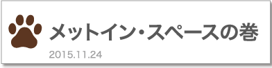 メットイン・スペースの巻