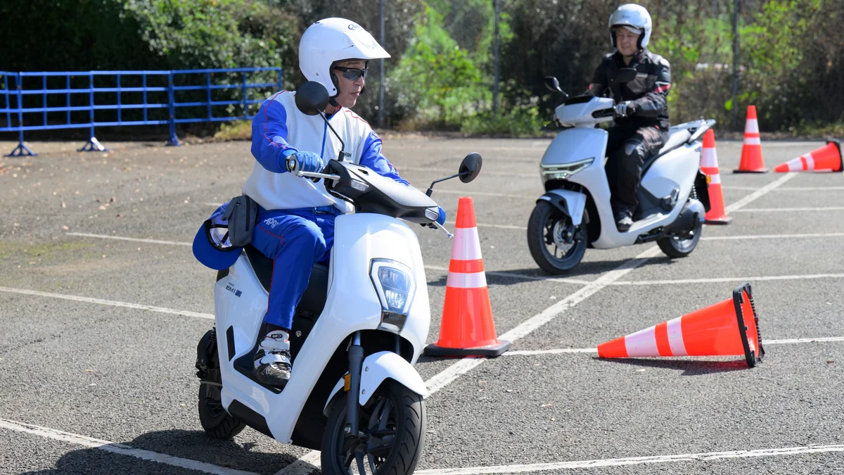 Honda 電動スクーター試乗会