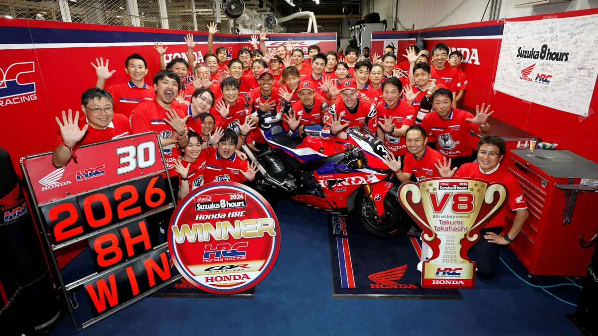 鈴鹿8耐優勝チーム「Honda HRC」