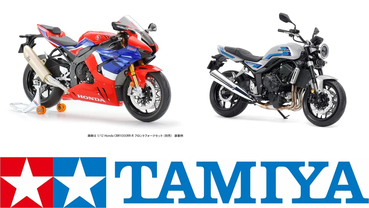 タミヤ オートバイプラモデル展示・販売