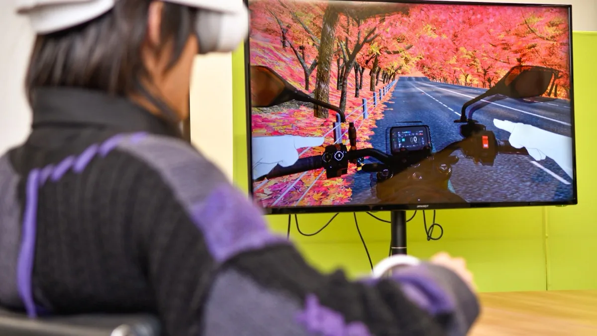 VRシミュレーター体験