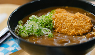 カツカレーうどん