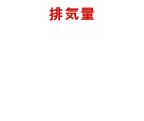 [排気量] 〇.〇〇Lエンジンが吸い込める空気と燃料の量