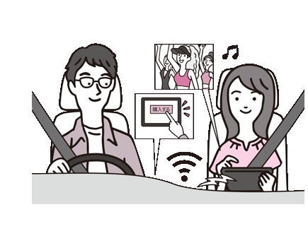 車内Wi-Fi