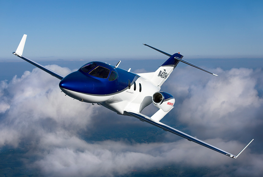 「HondaJet技術実証機」が初来日、三沢航空科学館での常設展示が決定
