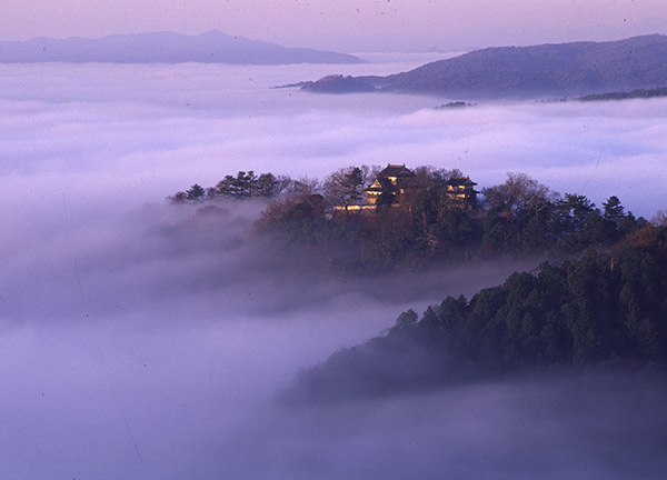 備中松山城展望台