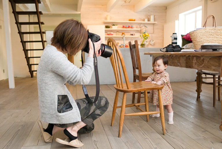 ママの写真撮影のお悩みを解決！