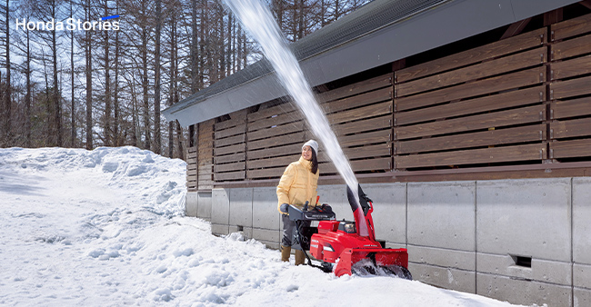 Hondaが挑む小型除雪機の進化