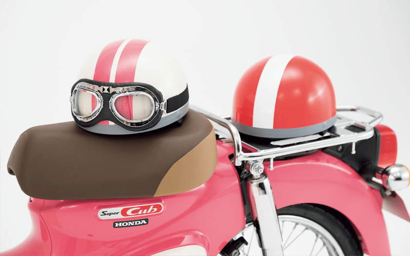 天気の子』須賀夏美スペシャルカラー ヘルメット スーパーカブ 