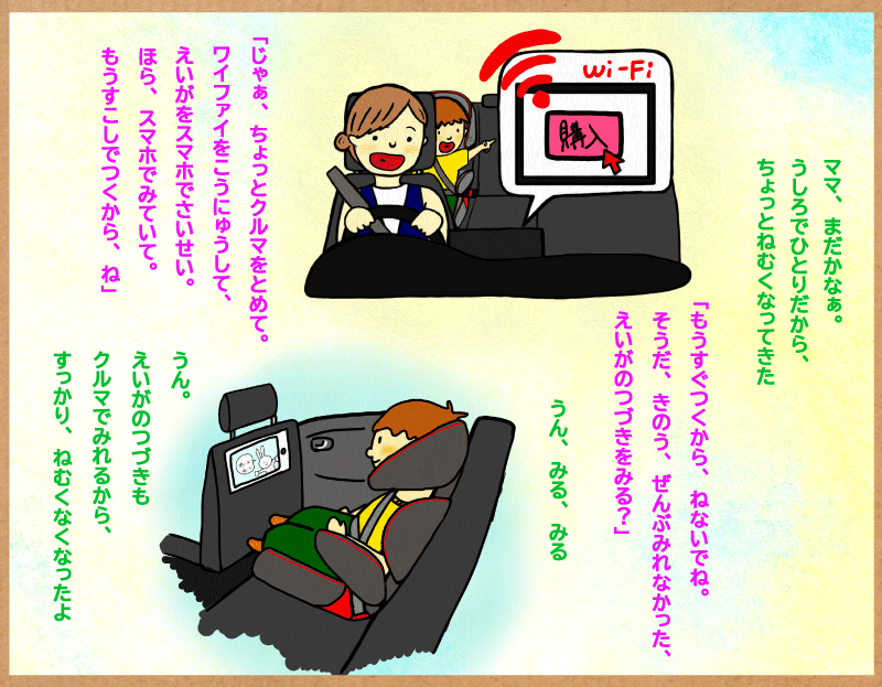 Honda CONNECT 絵本７