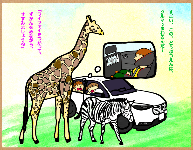 Honda CONNECT 絵本９