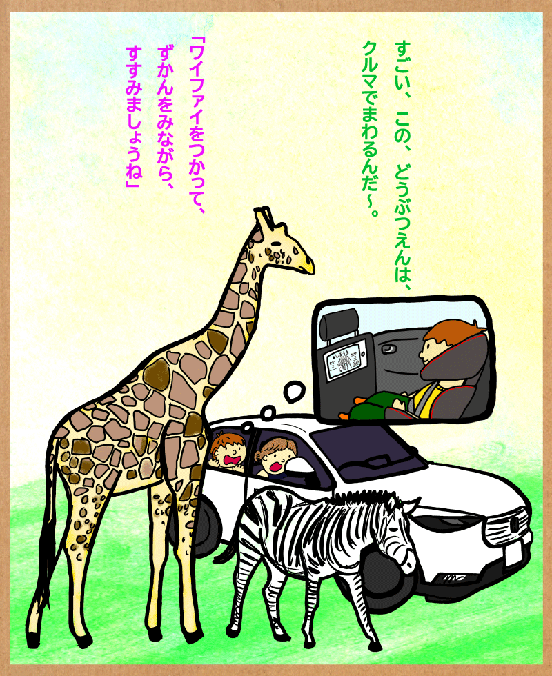 Honda CONNECT 絵本９