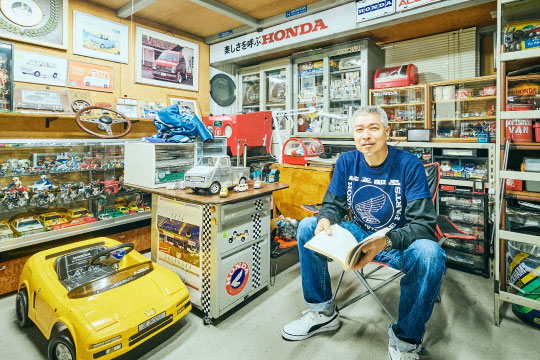 集めた！集まった　Hondaグッズ