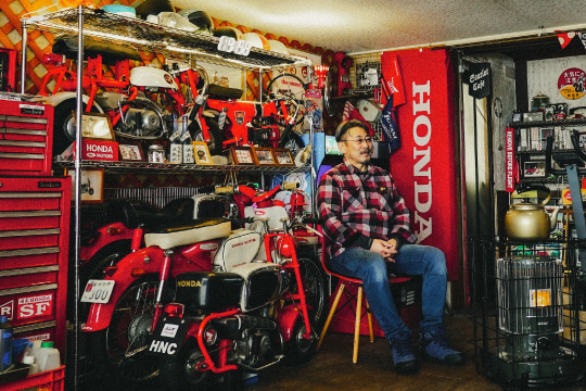 雪の佐渡で会った自称“赤いHonda野郎”!?