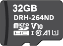 必ず付属のmicroSDカードをご使用ください。