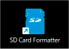 SDメモリーカードフォーマットソフトウェアを起動する