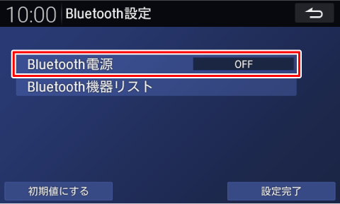 mBluetoothdnɃ^b`