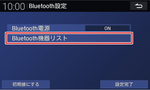 mBluetooth@탊XgnɃ^b`