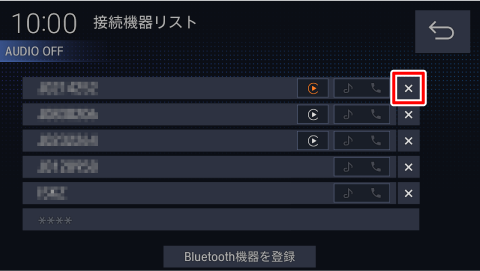 폜Bluetooth@[{^]Ƀ^b`