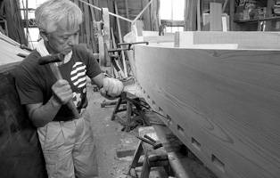 船盛　ひのき使用 名匠一族の新たなる挑戦 14｜世界のプロが選んだHonda｜船外機｜Honda