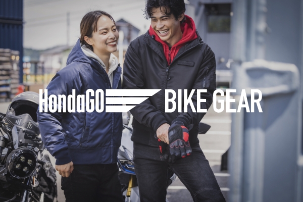 HondaGo BIKE GEARロゴとイメージ画像