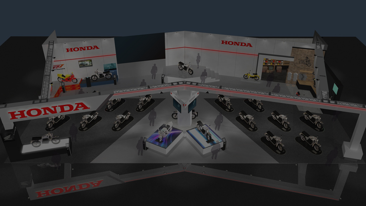 MOTORCYCLE SHOW 2026 Honda Booth