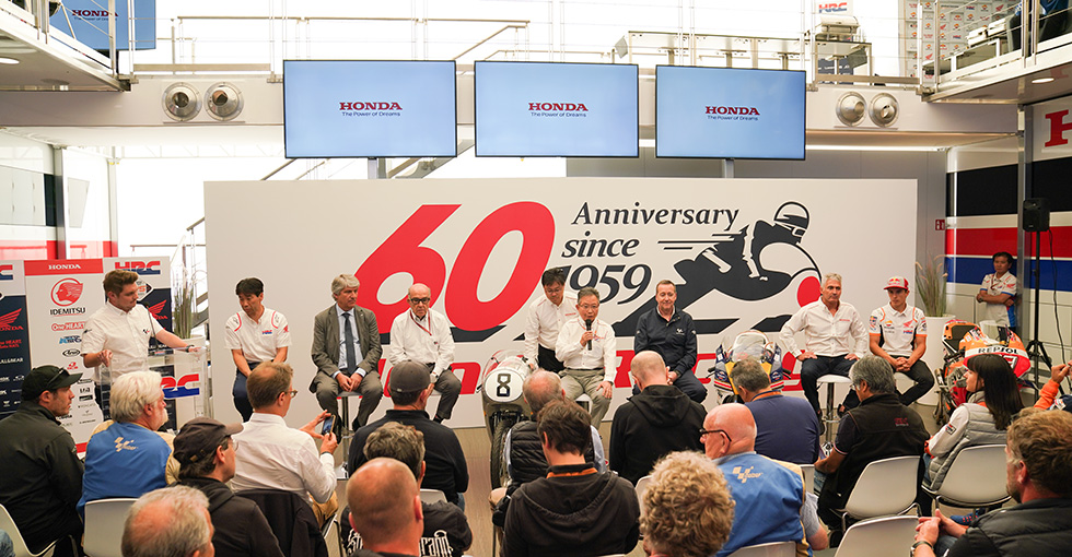 Honda世界選手権参戦60周年