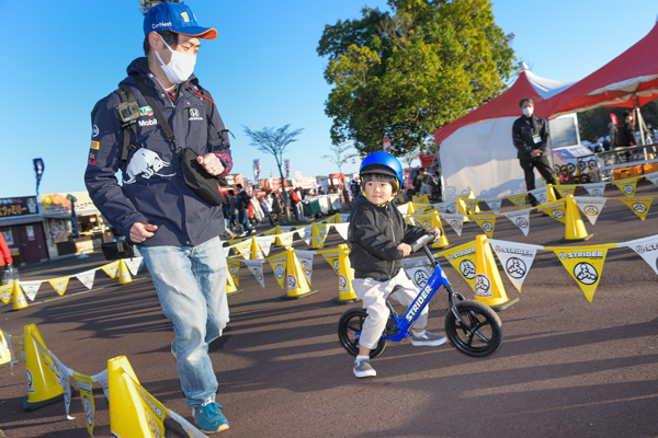 ストライダー試乗会