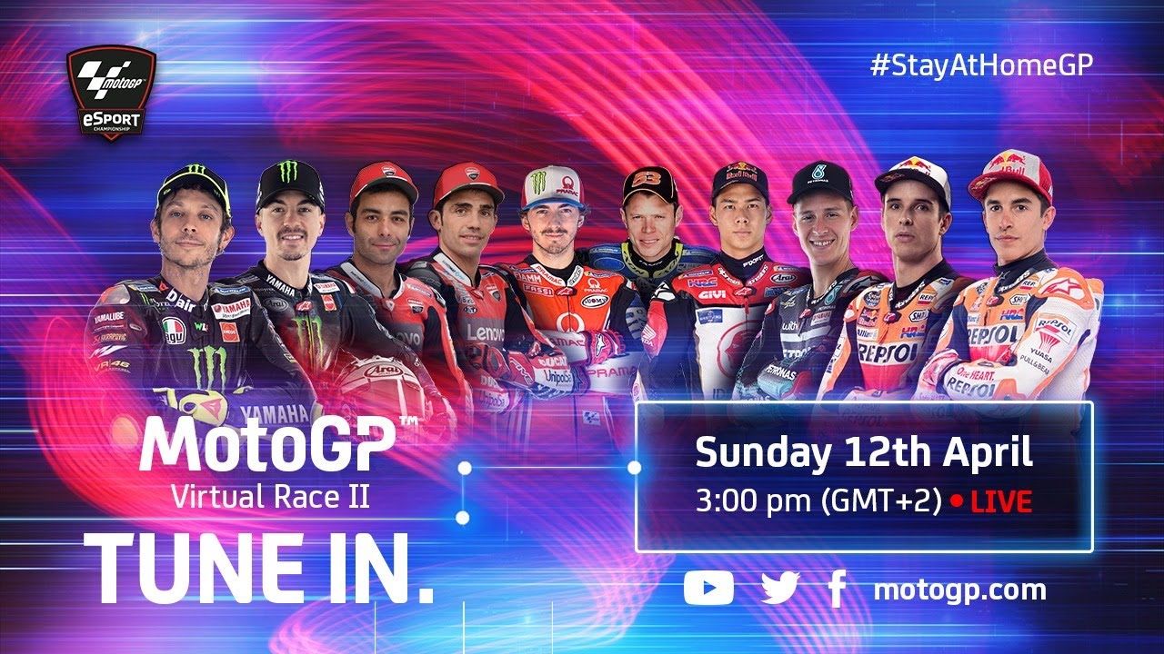 MotoGP バーチャルレース1 | #StayAtHomeGP