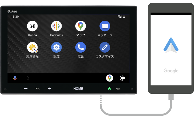 Androidスマートフォン