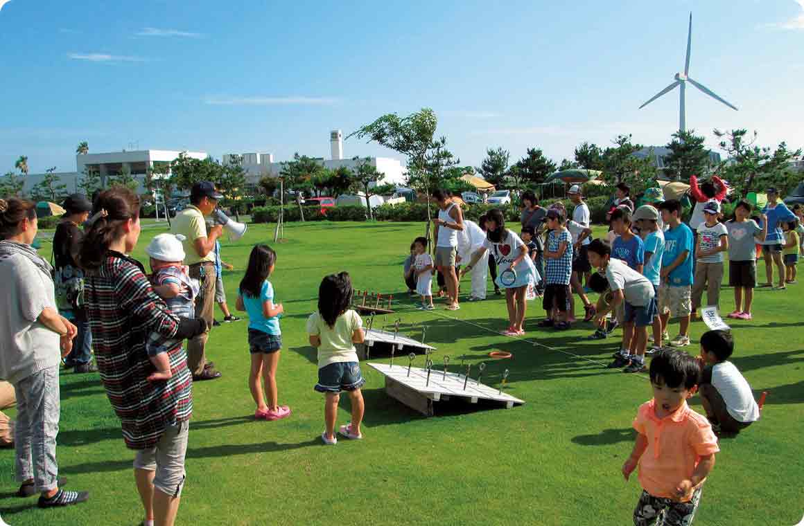 子どもが遊べるイベントが充実！