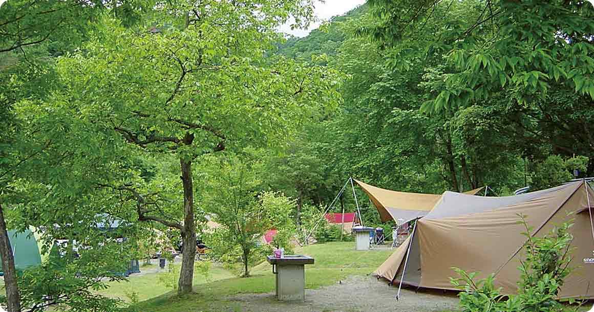 広島県・中国山地エリアのオートキャンプ場「ACN大鬼谷オートキャンプ場」