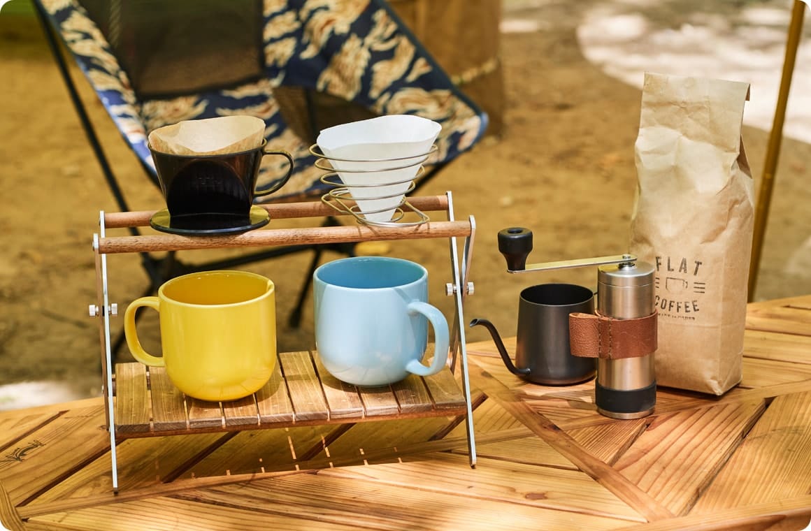 作り方 キャンプギアをdiy キャンプ仕様のコーヒードリップスタンド Hondaキャンプ Honda