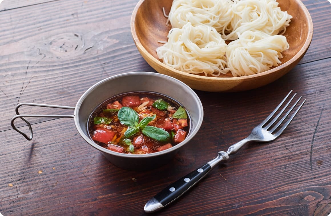 イタリアンなつけ汁おそうめん