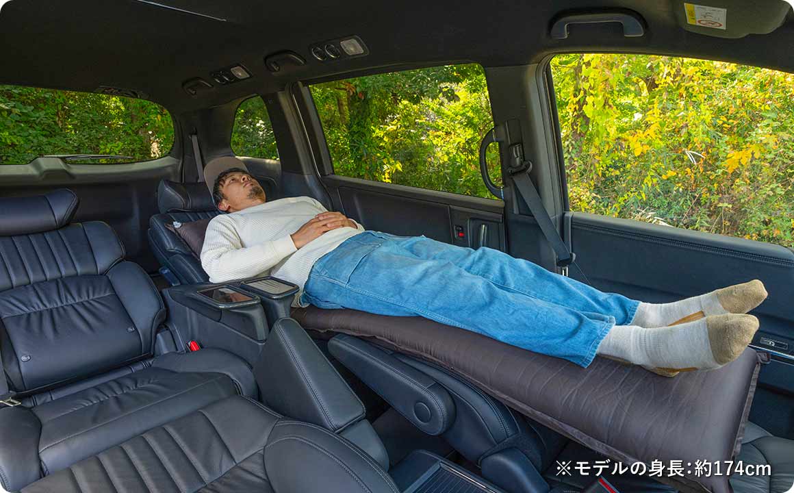 オデッセイ 22年9月終了モデル の車中泊の使い勝手を検証 Hondaキャンプ Honda公式サイト