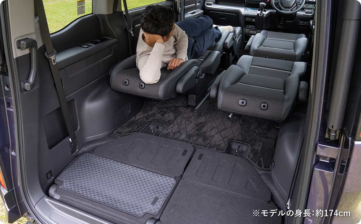 ステップ ワゴン 19年12月終了モデル へのキャンプ道具の積み方 Hondaキャンプ Honda