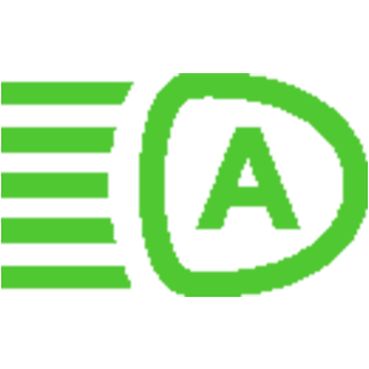 アダプティブドライビングビーム表示灯