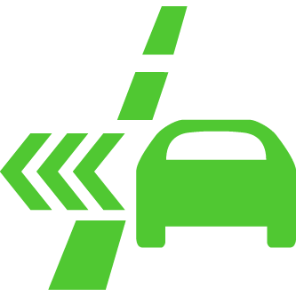 レコメンド型車線変更支援機能表示灯