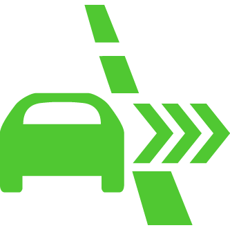 レコメンド型車線変更支援機能表示灯