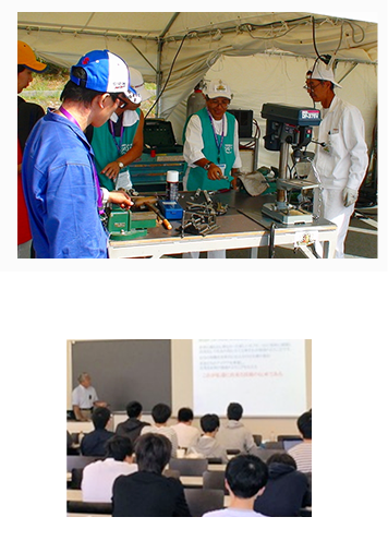 2008年度日本大会の様子 講義の様子