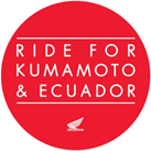 RIDE FOR KUMAMOTO & ECUADOR