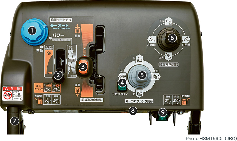 HSM1590i（JRG）- 中型ハイブリッド除雪機｜Honda公式サイト