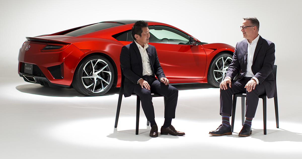 テッド・クラウス＆水上聡が初代NSXから2代目NSXの歩みを語る｜Honda