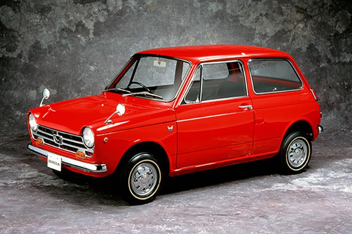 	1967年発売のN360 Honda初の軽乗用車として知られている