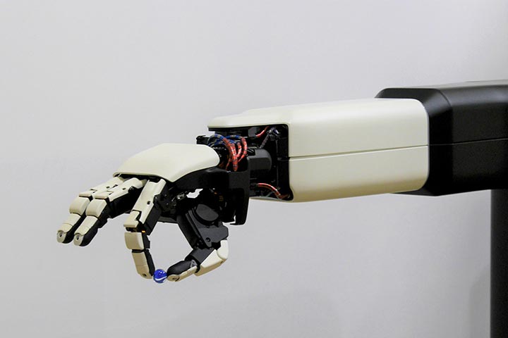 Hondaが開発中のアバターロボットの「手」