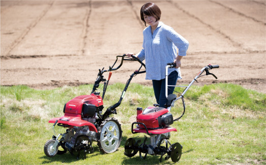 一歩先行く耕運機活用術｜野菜づくり web magazine｜耕うん機｜Honda